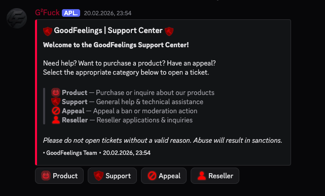 Discord ticket channel preview